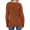 imageWIHOLL Ladies Sweatshirts for Women Crewneck Long Sleeve Shirts Tunic Tops for Leggings S2XL