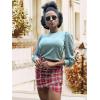 imageWIHOLL Long Sleeve Shirts for Women Tops Tunic Fall Trendy Crew Neck ClothesCadetblue
