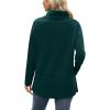 imageWIHOLL Womens Long Sleeve Tops Turtleneck Sweatshirt Fall Fashion 2024 Air Essentials Tunic TopsTurquoise