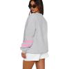 imageWIHOLL Womens Oversized Sweatshirts Long Sleeve Tops Fall Winter Clothes Crewneck Cozy Outfits Pullover 2024 FashionGrey