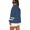 imageWIHOLL Womens Oversized Sweatshirts Long Sleeve Tops Fall Winter Clothes Crewneck Cozy Outfits Pullover 2024 FashionNavy