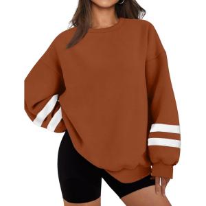imageWIHOLL Womens Oversized Sweatshirts Long Sleeve Tops Fall Winter Clothes Crewneck Cozy Outfits Pullover 2024 FashionCamarel