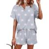 Star Print-grey