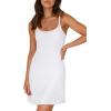imageWIHOLL Womens Summer Sleeveless ALine Mini Dress 2025 Sexy Backless Spaghetti Strap Party Club Bodycon DressesBwhite