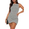 M - Black Stripe