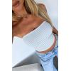 imageWIHOLL 3 Pack Tube Tops for Women Slim Fit Crop Tops Going Out Strapless Tank Tops Bandeau Summer Outfits 2025 Y2K Clothes3 Pack BlackBluePink Stripes