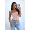 imageWIHOLL 3 Pack Tube Tops for Women Slim Fit Crop Tops Going Out Strapless Tank Tops Bandeau Summer Outfits 2025 Y2K Clothes3 Pack BlackBluePink Stripes