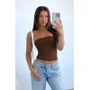imageWIHOLL 3 Pack Tube Tops for Women Slim Fit Crop Tops Going Out Strapless Tank Tops Bandeau Summer Outfits 2025 Y2K Clothes3 Pack BlackWhiteCoffee
