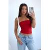 imageWIHOLL 3 Pack Tube Tops for Women Slim Fit Crop Tops Going Out Strapless Tank Tops Bandeau Summer Outfits 2025 Y2K Clothes3 Pack BlackWhiteRed