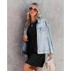 imageWIHOLL Night Gowns for Women Short Sleeve Casual Sleep Shirt Loungerwaer Pullover Tshirts DressesBlack