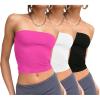 3 Pack Black/White/Hotpink