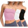 3 Pack Black/White/Pink