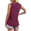 imageWIHOLL Tank Tops for Women Summer Outfits 2025 Square Neck Casual Shirts Blouses2purple