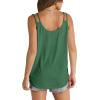 imageWIHOLL Women Tank Top Casual Summer Tops 2024 Fashion Spaghetti Strap Sleeveless V Neck Shirts Sexy CamisolesGreen