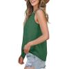 imageWIHOLL Women Tank Top Casual Summer Tops 2024 Fashion Spaghetti Strap Sleeveless V Neck Shirts Sexy CamisolesGreen