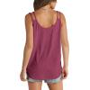 imageWIHOLL Women Tank Top Casual Summer Tops 2024 Fashion Spaghetti Strap Sleeveless V Neck Shirts Sexy CamisolesPurple