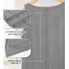 imageWIHOLL Loose Fit Tank Tops for Women Scoop Neck Summer Side Split Sleeveless Shirts 2025 FashionCgrey