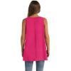 imageWIHOLL Loose Fit Tank Tops for Women Scoop Neck Summer Side Split Sleeveless Shirts 2025 FashionChot Pink