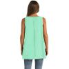 imageWIHOLL Loose Fit Tank Tops for Women Scoop Neck Summer Side Split Sleeveless Shirts 2025 FashionDlight Green