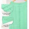 imageWIHOLL Loose Fit Tank Tops for Women Scoop Neck Summer Side Split Sleeveless Shirts 2025 FashionDlight Green