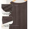 imageWIHOLL Loose Fit Tank Tops for Women Scoop Neck Summer Side Split Sleeveless Shirts 2025 FashionFbrown