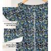 imageWIHOLL Loose Fit Tank Tops for Women Scoop Neck Summer Side Split Sleeveless Shirts 2025 FashionGblue Print