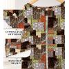 imageWIHOLL Loose Fit Tank Tops for Women Scoop Neck Summer Side Split Sleeveless Shirts 2025 FashionGbrown Print