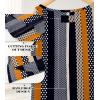 imageWIHOLL Loose Fit Tank Tops for Women Scoop Neck Summer Side Split Sleeveless Shirts 2025 FashionGstripe Print