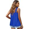 imageWIHOLL Tank Tops for Women Square Neck Loose Fit Sleeveless Tops Cute Summer