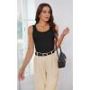 imageWIHOLL Womens Ribbed Tank Tops 2025 Summer Scoop Neck Slim Fitted Tops Casual Basic Knit Sleeveless ShirtsAblack