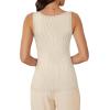 imageWIHOLL Womens Ribbed Tank Tops 2025 Summer Scoop Neck Slim Fitted Tops Casual Basic Knit Sleeveless ShirtsCsand