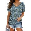 3-floral Blue