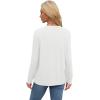 imageWIHOLL Womens Long Sleeve Shirts Loose Fits Fall Outfits Basic Casual Tunic Tops Crewneck ClothesWhite