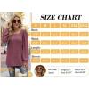 imageWIHOLL Tunic Tops for Women Loose Fit Long Sleeve Shirts Square Neck Tops24yellow Plaid