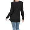 imageWIHOLL Womens Tops Dressy Casual Fall Sweaters Square Neck Fashion Clothes 20230black