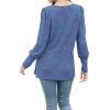 imageWIHOLL Womens Tops Dressy Casual Fall Sweaters Square Neck Fashion Clothes 20230blue
