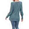 imageWIHOLL Womens Tops Dressy Casual Fall Sweaters Square Neck Fashion Clothes 20231blue