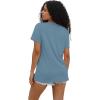 imageWIHOLL Summer Tops for Women Scoop Neck Basic Tees Short Sleeve Casual TShirts Loose FitMatsurazumi