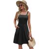imageWIHOLL Summer Dresses for Women 2025 Curvy Fahion Floral Sundresses Beach Vacation ClothesBlack
