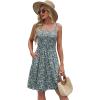 imageWIHOLL Summer Dresses for Women 2025 Curvy Fahion Floral Sundresses Beach Vacation ClothesBlue Floral