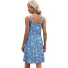 imageWIHOLL Summer Dresses for Women 2025 Curvy Fahion Floral Sundresses Beach Vacation ClothesBlue Floral2