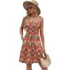 imageWIHOLL Summer Dresses for Women 2025 Curvy Fahion Floral Sundresses Beach Vacation ClothesBohemia