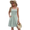 imageWIHOLL Summer Dresses for Women 2025 Curvy Fahion Floral Sundresses Beach Vacation ClothesGreen Floral