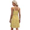 imageWIHOLL Summer Dresses for Women 2025 Curvy Fahion Floral Sundresses Beach Vacation ClothesYellow Floral