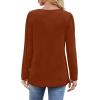 imageWIHOLL Long Sleeve Shirts for Women Crewneck Tops Tunic Fall Winter Sweatshirts 2025 Clothes1camarel