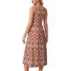 image:imageWIHOLL Summer Dresses for Women Flowy Casual Midi Dress Beach Vacation Sundresses with PocketsBoho Print