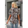 image:imageWIHOLL Womens Tops Short Puff Sleeve Shirts Mock Neck Pleated Spring Blouses Dressy Casual Business Casual Summer Outfits02  Boho Garden Floral