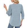 image:imageWIHOLL 34 Length Sleeve Womens Tops Sweaters Shirts Lightweight Spring Outfits 2026 Winter Clothing S3XL03blue