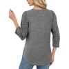 image:imageWIHOLL 34 Length Sleeve Womens Tops Sweaters Shirts Lightweight Spring Outfits 2026 Winter Clothing S3XL04dark Grey