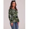 image:imageWIHOLL Long Sleeve Thermal Shirt for Women Light Fleece Tops Spring 2026 Crew Neck Casual Basic TShirtsPrint 01